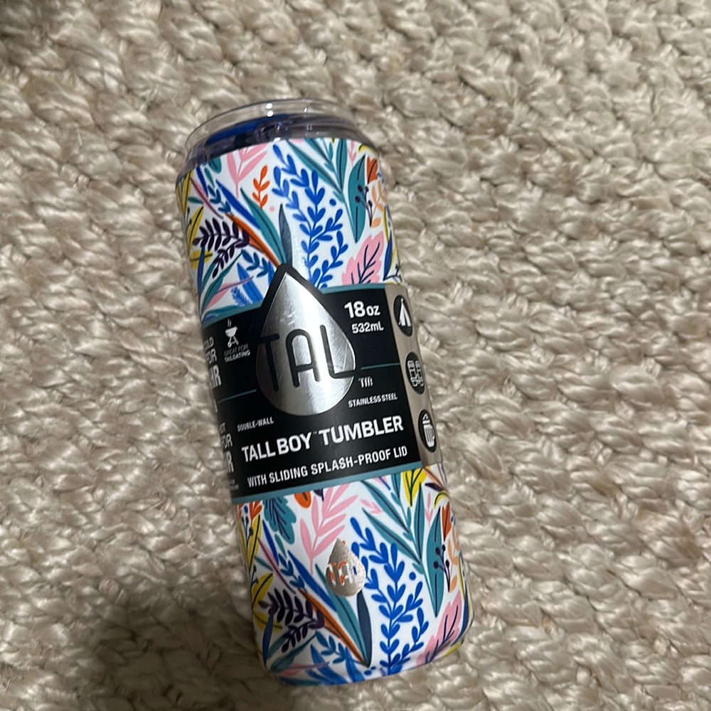 Tall boy tumbler
